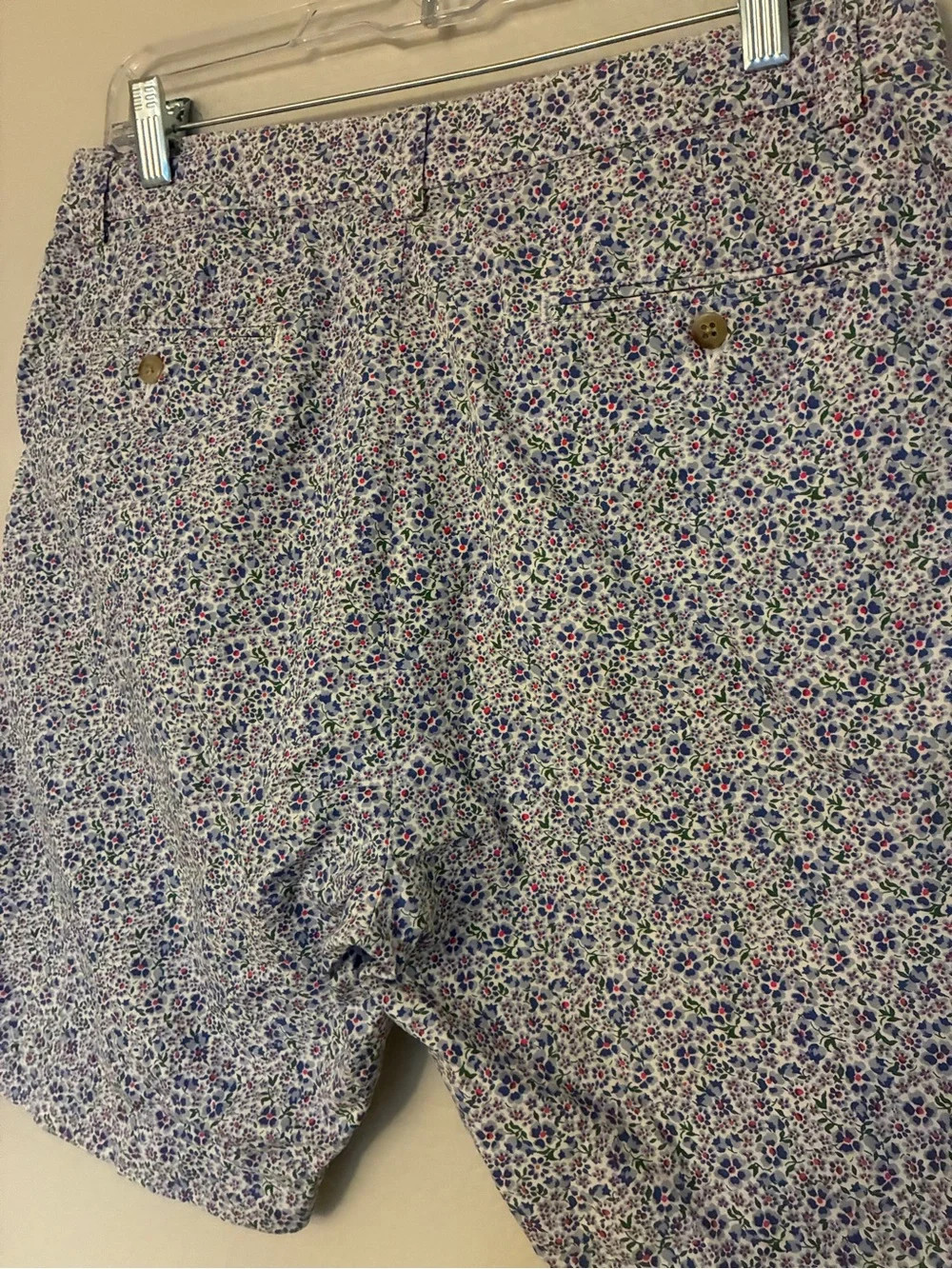 Vintage 90s Polo Ralph Lauren Philip Floral Shorts White Purple Men’s/Women’s